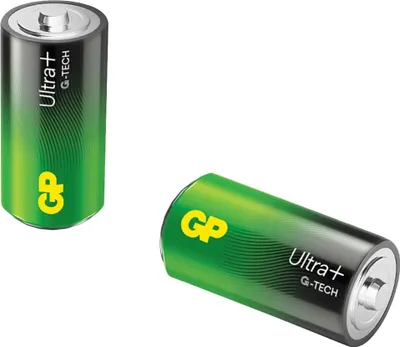 Obrázok produktu pre Alkalická C batéria GP Ultra Plus, 14AUP/LR14, 2-bal