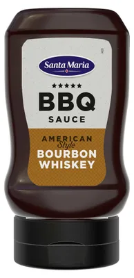 Obrázek produktu pro Omáčka Santa Maria BBQ, americký styl, bourbon whiskey, pikantní, 285 ml