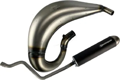 Produktbild von TECNIGAS E-Nox komplette Auspuffanlage - Aluminium schwarz passend für Suzuki RMX 50