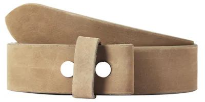 Produktbild von Leonardo Verrelli Damen Gürtel LV0137 80 cm - 115 cm (Bundweite) in Taupe aus 100% Echtleder, für Wechselschnallen