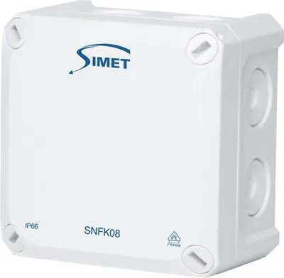 Produktbild von SNFK08 Wandeinbaudose, 85x85x54, IP66 weiß
