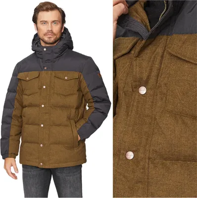 Produktbild von WRANGLER Herren, Winterjacke DOWN JACKET, 3XL, Schwarz, jacke, winter, jacken