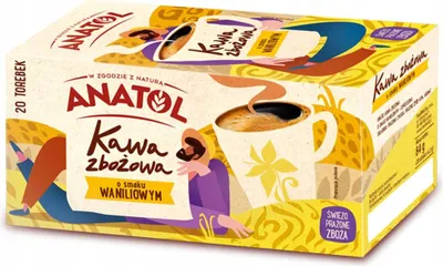 Obrázok produktu pre Kawa zbożowa Anatol waniliowa 84 g