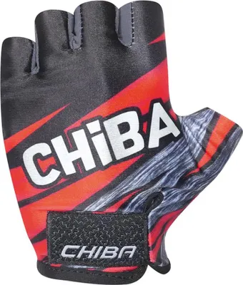 Immagine prodotto di CHIBA Kids - Guanti da ciclismo per bambini, taglia M, rossi, traspiranti con grip...