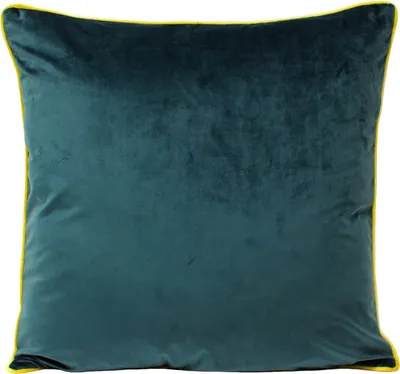 Image de Paoletti Meridian Taie d'oreiller RV1119 (55cm x 55cm) (Teal/Jaune)