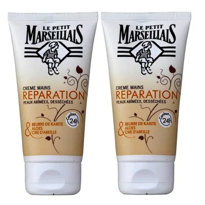 Produktbild von Le petit Marseillais 3251241034768, Creme, Unisex, Jeder Hauttyp, Feuchtigkeitsspendend, Reparatur, Weichmachend, 75 ml, Tube