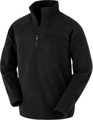 Produktbild von Result Genuine Recycled - Fleece-Oberteil für Herren RW7901 (M) (Schwarz)