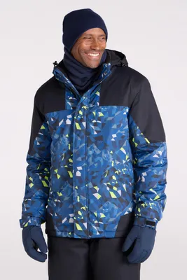 Produktbild von Mountain Warehouse - Skijacke und Hosen für Herren MW2073 (XXL) (Dunkelblau)