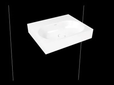 Produktbild von Kaldewei 903406033676 Wandwaschtisch CENTRO Mod.3061, 600 x