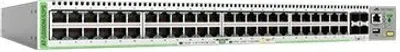 Obrázek produktu pro Allied Telesis AT-GS980M/52PS-50, Řízený, L3, Gigabit Ethernet (10/100/1000), 100 Gigabit Ethernet, Podpora napájení po Ethernetu (PoE), Montovatelné na zeď