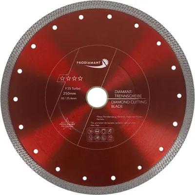 Produktbild von PRODIAMANT Diamanttrennscheibe 250mm für Fliese, Feinsteinzeug F35
