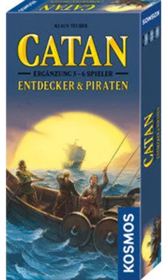 Produktbild von Catan - Entdecker & Piraten Ergänzun (Erweiterung)