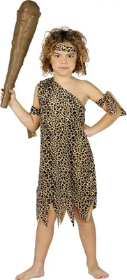 Immagine prodotto di Fiestas Guirca - Costume da cavernicolo per bambini FG1418 (116) (Marrone/Nero)
