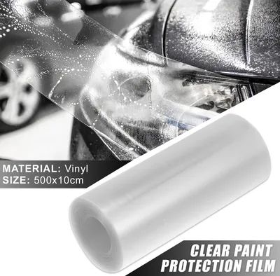 Image de Transparent Vinyle Voiture Peinture Protection Film Auto Adhésif Autocollant 4"x197"