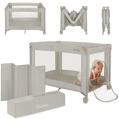Produktbild von Lionelo Reisebett Amelie ab Geburt bis 15 kg Beige