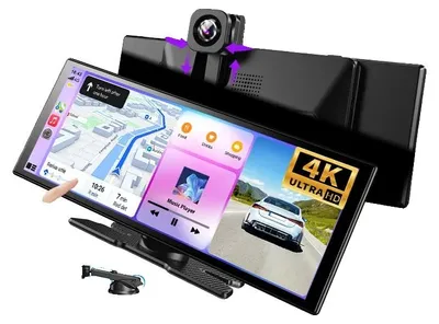 Obrázek produktu pro Palubní kamera, duální objektiv, noční vidění, 11,3 palců, Carplay, 64 GB