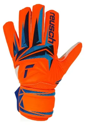 Imagen del producto de Reusch - Guantes de portero para niños "Attrakt Solid World Cup", modelo SX1308 (7), color naranja