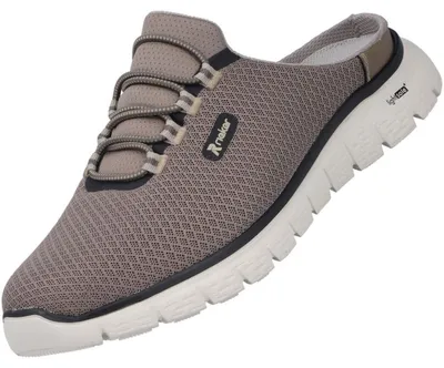 Image de Rieker Herren Sabot Slipper Braun