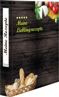 Produktbild von PRICARO Rezeptordner "Mediterran", A5, 1 Stück