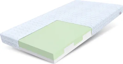 Produktbild von Matratze 90x200 cm LUIGI Höhe 11 cm Kaltschaum H3 Kindermatratze mit Premium Bezug