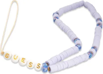 Obrázek produktu pro Guess Phone Strap Beads Heishi Lilac