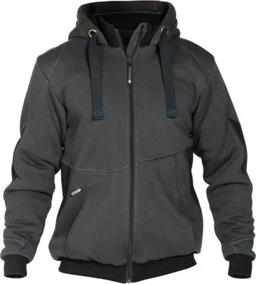 Produktbild von Dassy Sweatshirt-Jacke Pulse COPES80 300400 Gr. 4XL anthrazitgrau/schwarz