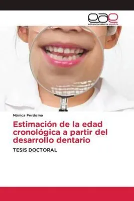 Produktbild von Estimación de la edad cronológica a partir del desarrollo dentario