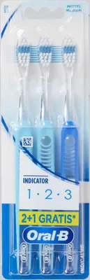 Produktbild von Oral-B tandenborstels Indicator 2 + 1 gratis