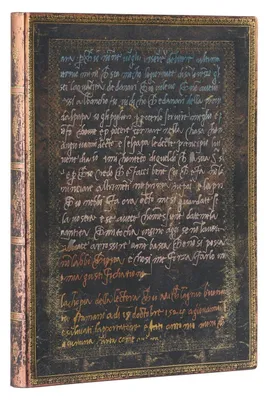 Produktbild von Michelangelo, Handwriting (Embellished Manuscripts Collection) Ultra Lined Softcover Flexi Journal (Elastic Band Closure)