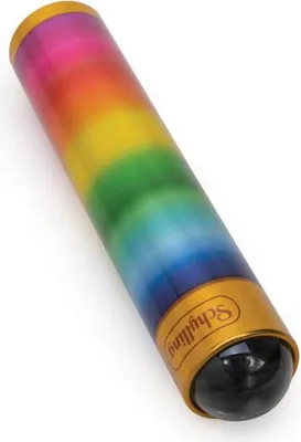 Produktbild von Schylling Murmelskop 12, Zinn-Kaleidoskop für Kinder mit Regenbogen-Design