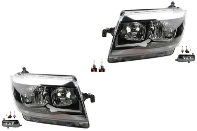 Produktbild von Scheinwerfer Satz passend für VW Crafter 09/16- H7 H15 +Nebel+Leuchtmit. 7C1941005 65251016009 7C1941006 65251016011 7C0941661A 7C09416 Johns