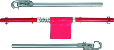 Zdjęcie produktu dla Abschleppstange verz.L1,8xB70xH55mm G.5,1kg rot/silber
