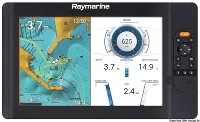 Zdjęcie produktu dla Echosonda RAYMARINE Element 12 S, 1 sztuka
