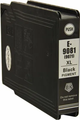 Produktbild von Wox Schwarze Tinte EPSON T9081XL Ersatz C13T908140