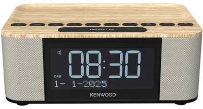 Produktbild von Kenwood CR-ST55DAB Holz Radiowecker mit Bluetooth® DAB+ und ASA-Warnfunktion