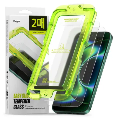 Obrázok produktu pre Ringke - Ochranné sklo Easy Slide, temperované, 2 ks, pre Xiaomi 17 Ultra - priehľadné