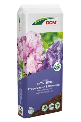 Produktbild von Cuxin DCM Aktiv-Erde Rhododendren & Hortensien 20 L Rhododendronerde