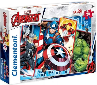 Obrázok produktu pre CLEMENTONI Puzzle Avengers MAXI 24 dílků