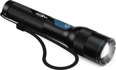 Image de ANSMANN 1600-0764 Lampe torche LED rechargeable ANSMANN Adventure TA2500RF, noire