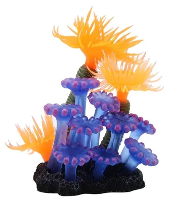 Produktbild von Künstliche Korallenpflanzen für Aquarien – Silikon-Dekorationen, Meerkorallen-Ornament
