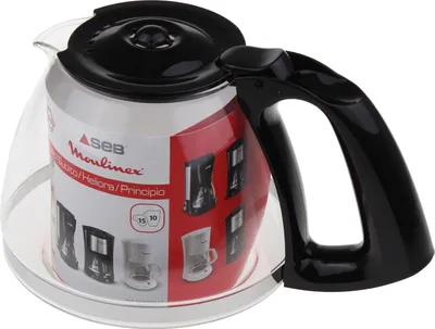 Immagine prodotto di Caraffa nera per una caffettiera Moulinex FH9001