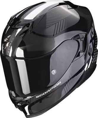 Produktbild von Scorpion Exo-520 Evo Air Laten Integralhelm Schwarz / Weiss XS