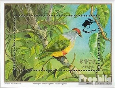 Produktbild von Briefmarken Cookinseln 1990 Mi Block201 (kompl.Ausg.) postfrisch Briefmarkenausstellung