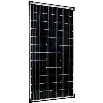 Produktbild von Offgridtec® MONO-130 V2 Solarpanel 20V Black Frame