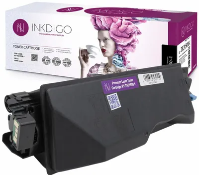 Produktbild von Inkdigo Toner TK5150K für Kyocera ECOSYS M6035cidn, M6535cidn, P6035cdn – Schwarz, 12000 Seiten,, KI-generiertes Bild