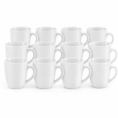 Produktbild von Van Well Kaffeebecher Lilli 350 ml, Porzellan, 12er-Set