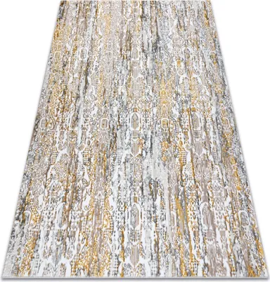 Produktbild von Modern GLOSS Teppich  8487 63 Ornament stilvoll, glamour gold / beige beige 80x150 cm
