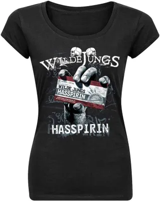 Produktbild von Wilde Jungs - Hasspirin, Girl Boatneck L