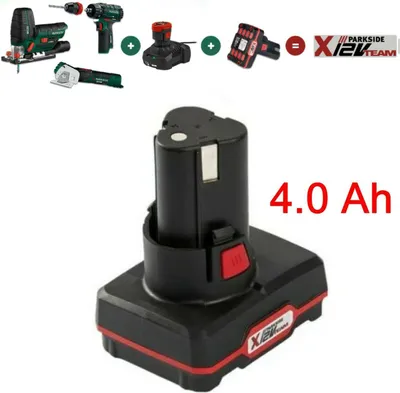 Produktbild von Parkside Akku PAPK 12 B1 für X-12-V Team Serie  12 V PSTKA PHKSA PDSSA