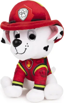 Image de Paw Patrol – Marshall en peluche 15 cm